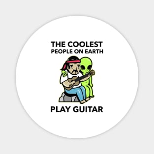 The Coolest People On Earth Play Guitar Magnet